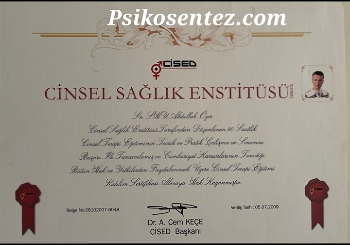 Cised - Cinsel Terapi Derneği Cem Keçe