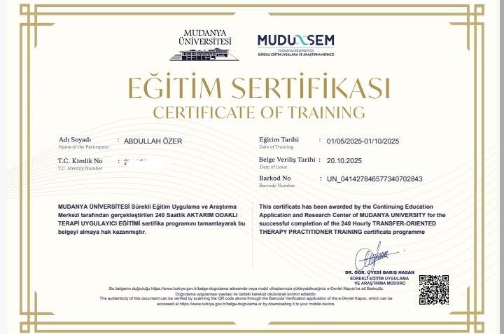 Aktarım Odaklı Terapi